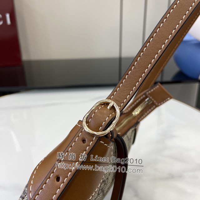 Gucci專櫃古馳最新款Emblem系列超迷你肩背包 jh1988型號：820696